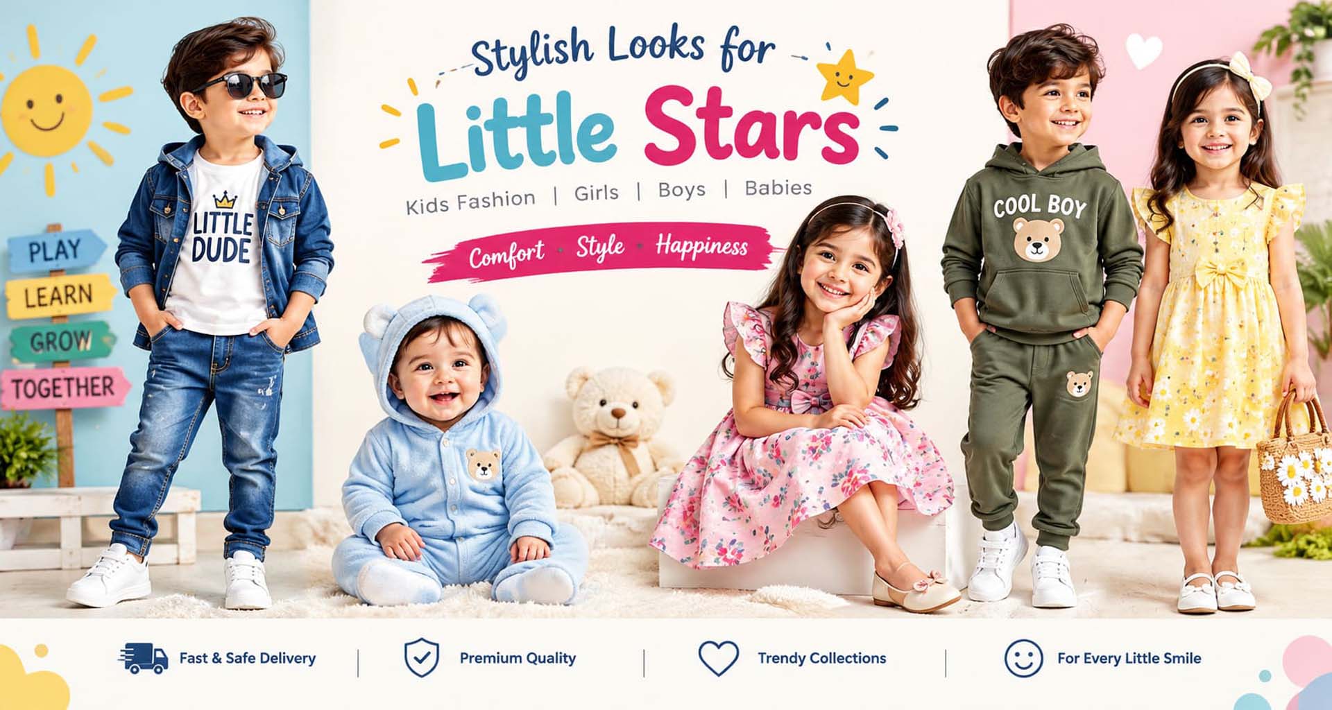 Playful Fashion for Boys and Girls