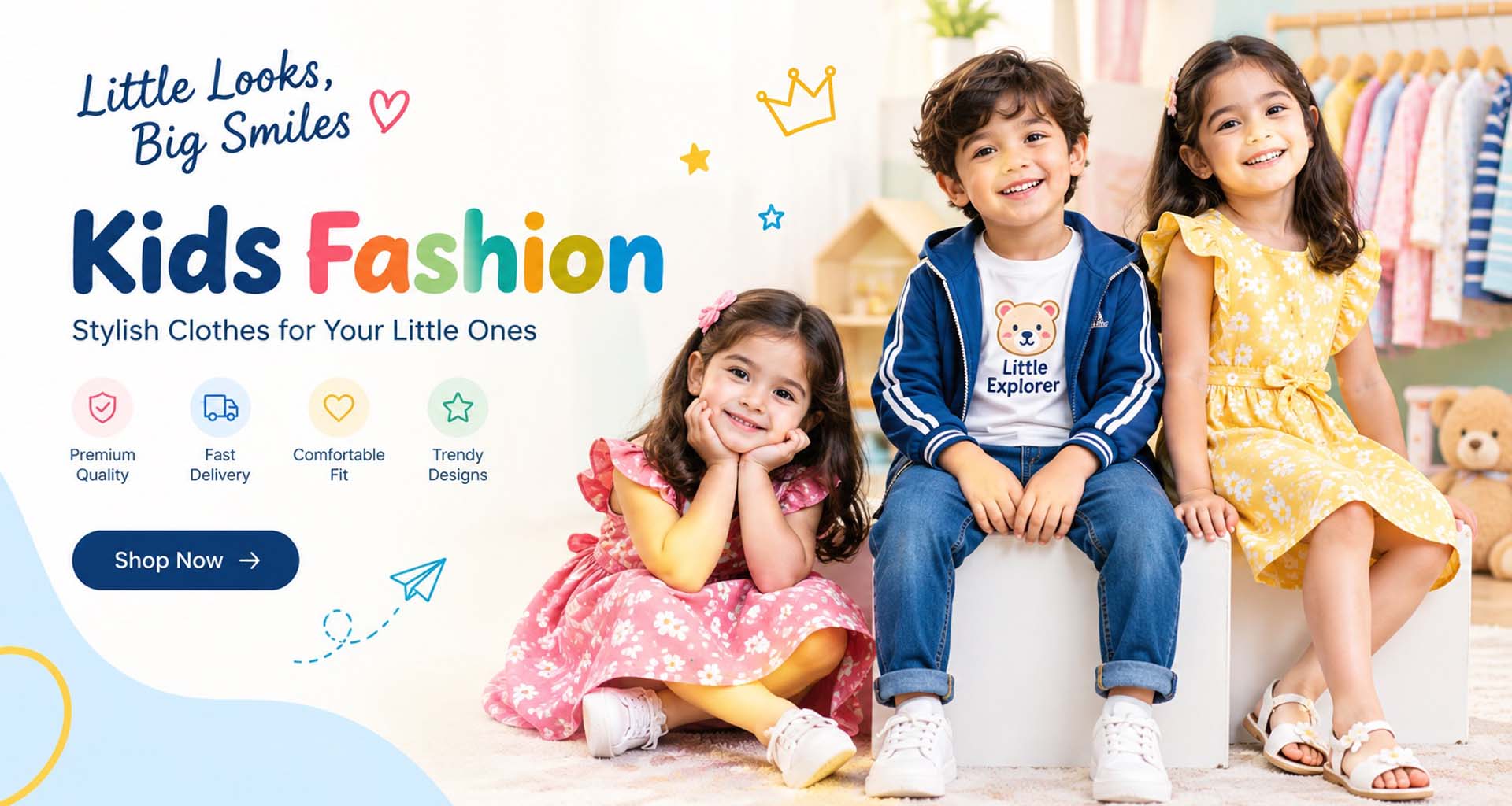 Festive Party Wear for Kids